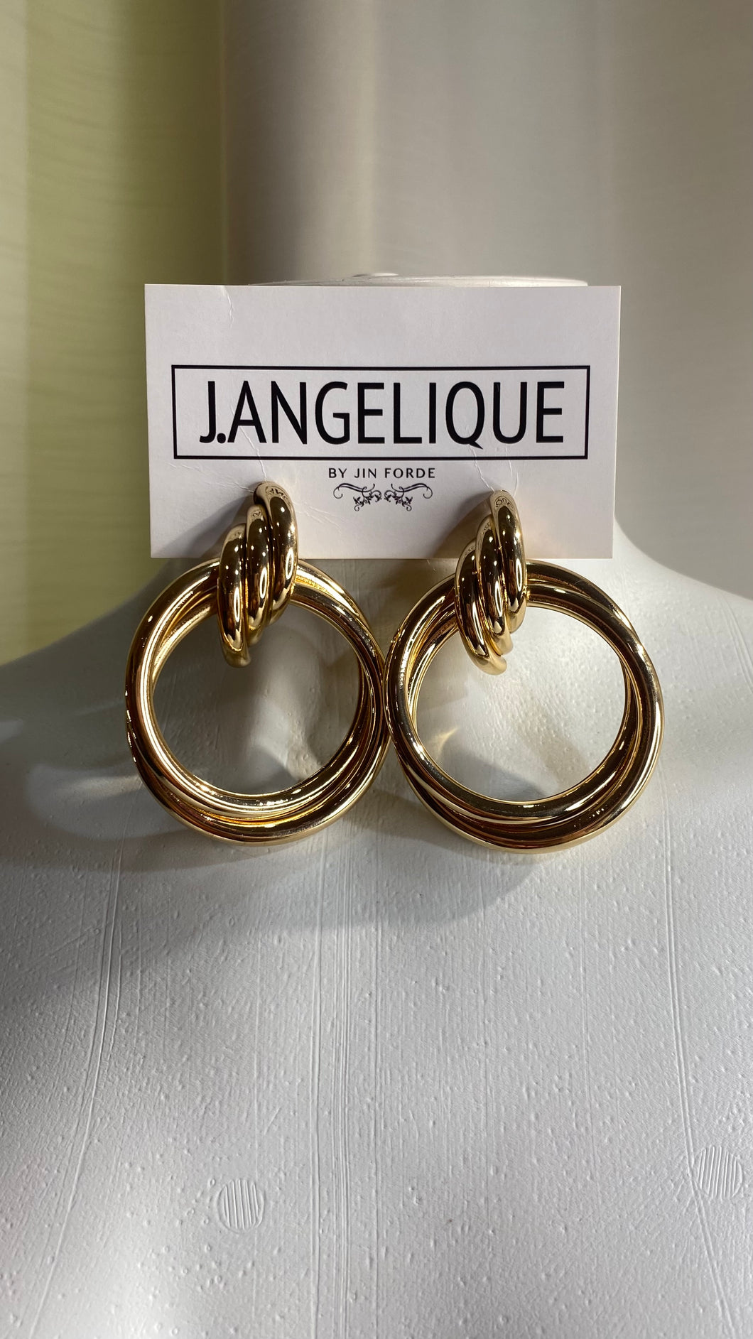 Empire Hoop Earrings