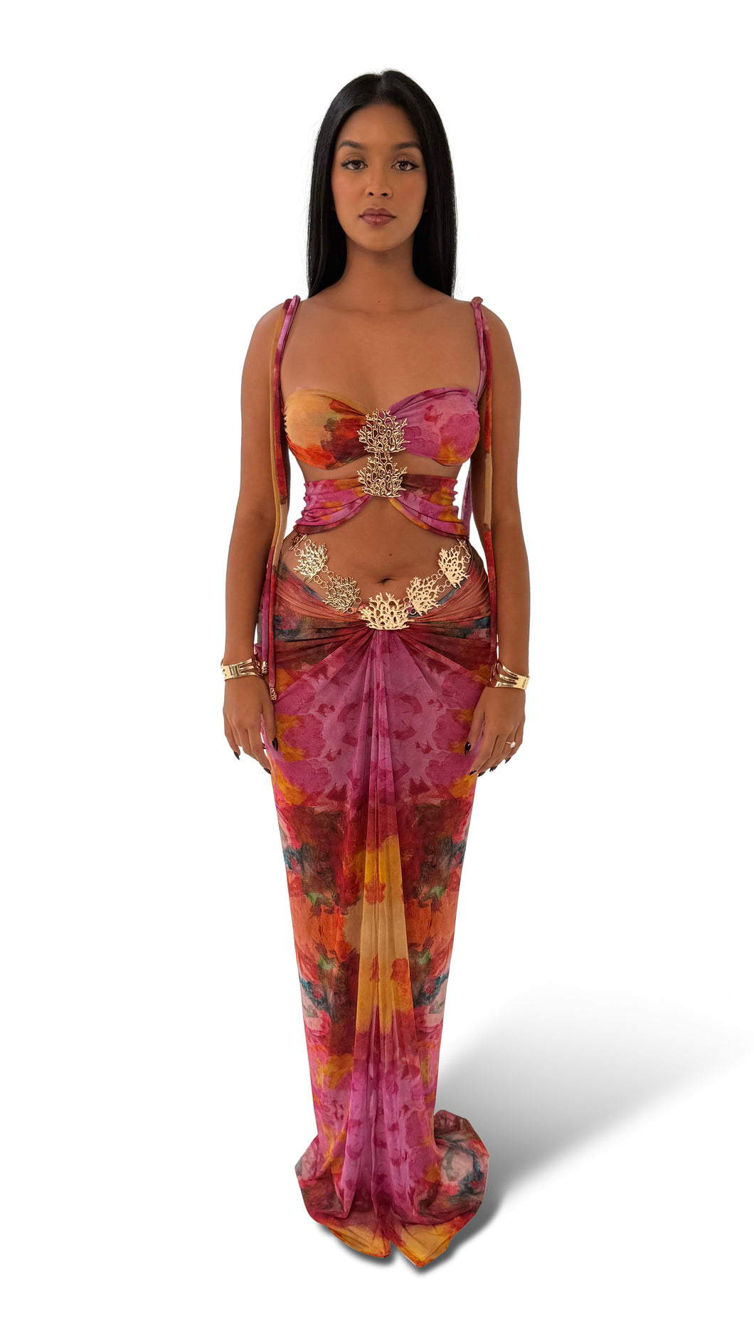 Naida (Ocean Rhythm Print)