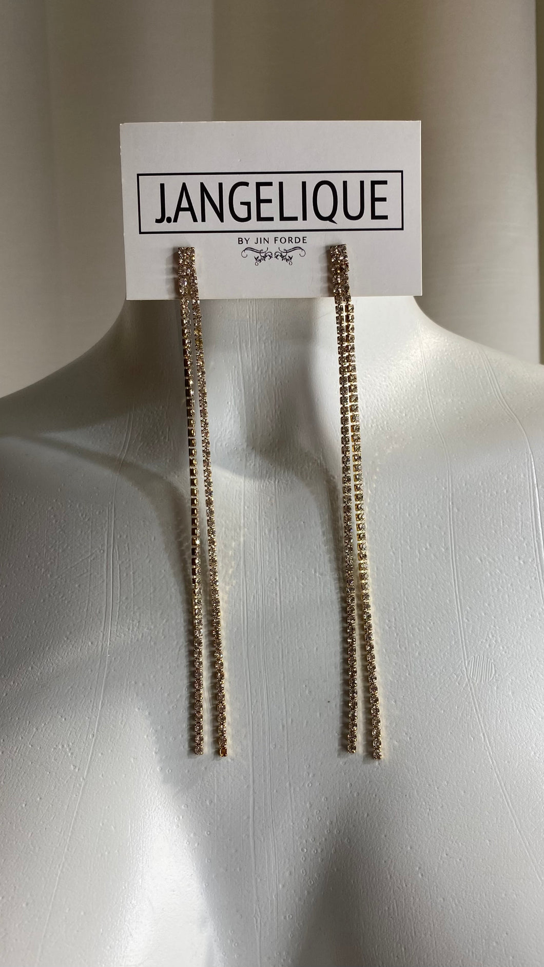 Diamond Tears Earrings