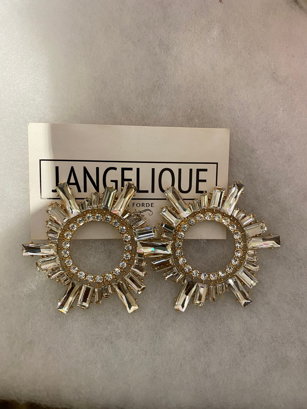 Crystal earrings