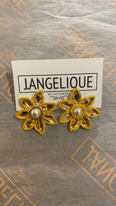 Yellow Sadie Earrings