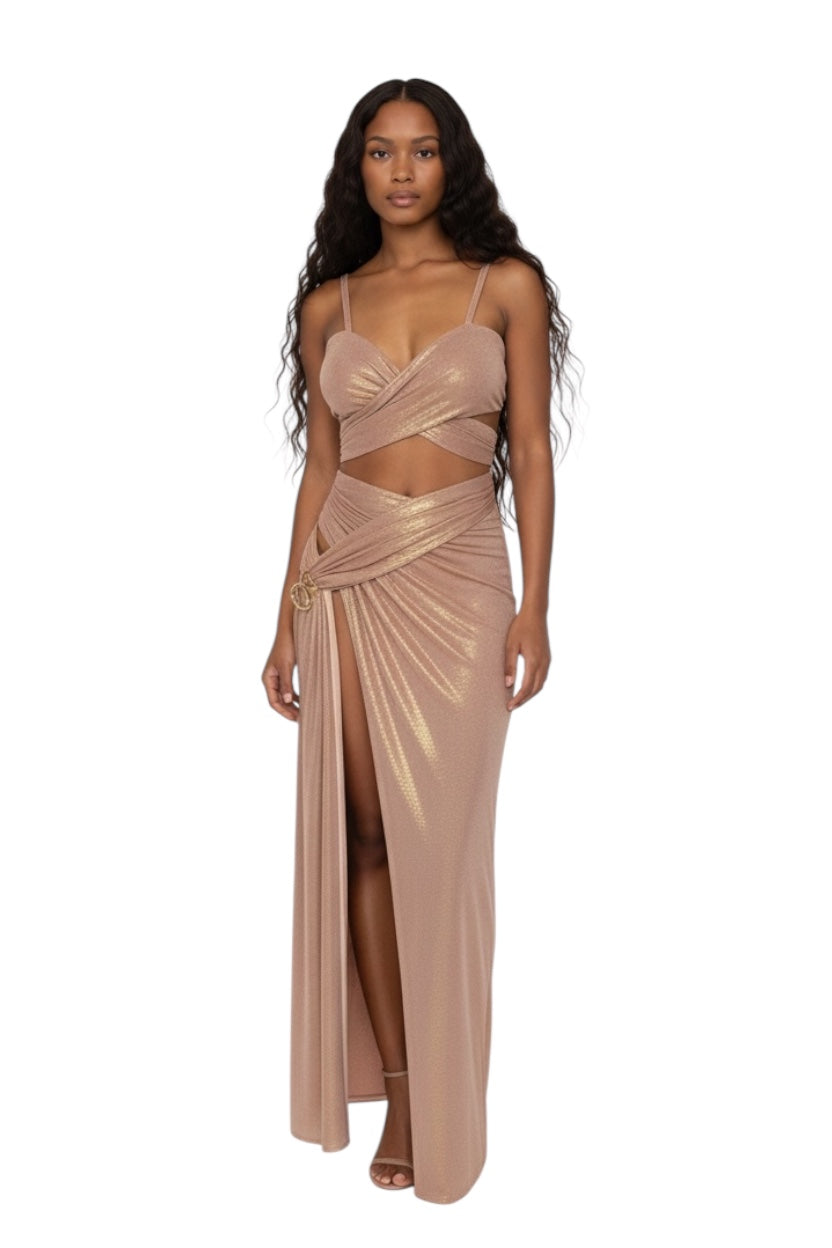 knee length dresses for ladies VALERIA MAXI DRESS main image 1