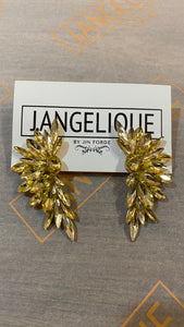 Yellow Gold Masquerade Studs