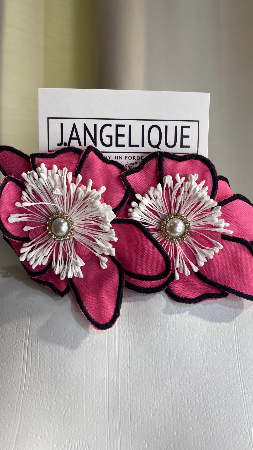 Pink “Let’s Dance” Earrings