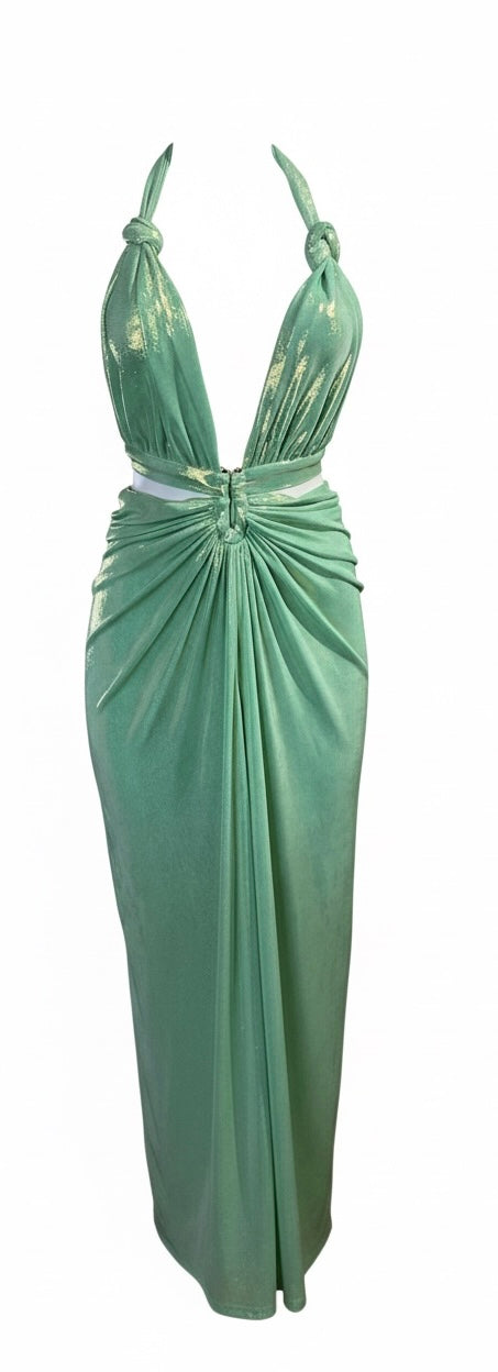 chinese dress ladies Angelique Beaded Crepe Maxi Dress / Wine | Meshki main image 1