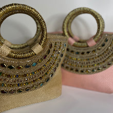 Load image into Gallery viewer, Vintage Golden Handle Bag (Pink)
