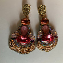 Load image into Gallery viewer, Bellina Designer Earring (Pink Lemonade)
