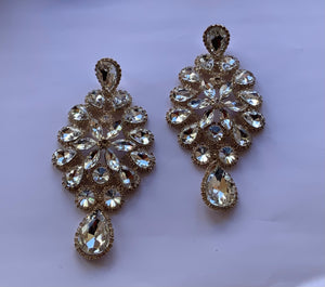 Royal Diamond Drop Earring