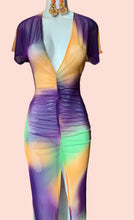 Load image into Gallery viewer, Aphrodite Sheer (Purple Multicolored )
