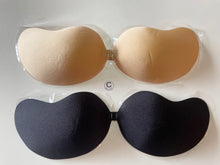 Load image into Gallery viewer, Adhesive Bra (BLACK &amp; TAN, CUP C)
