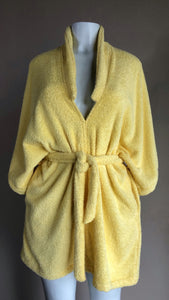 After Bath Robe Dress (Mellow Yellow)