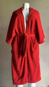 MEN’S After Bath Robe (Red)
